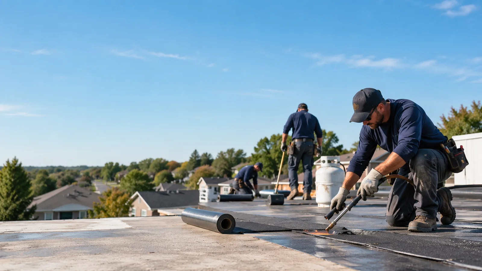 Flat Roof Leak Repair providers in Long Valley, SD